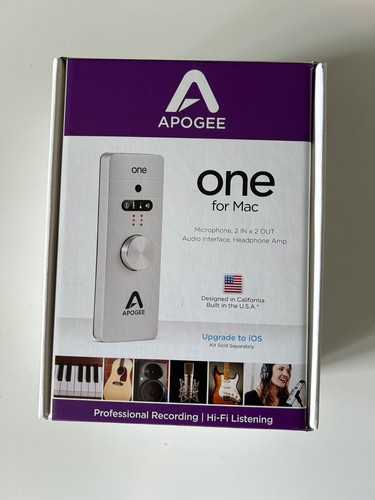 Apogee one for mac audio - apogee,