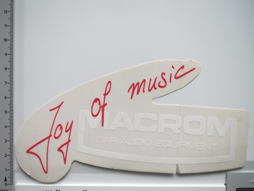 Decal sticker macrom - decal,