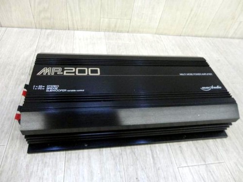 Mac audio 200 amplifier - mac,